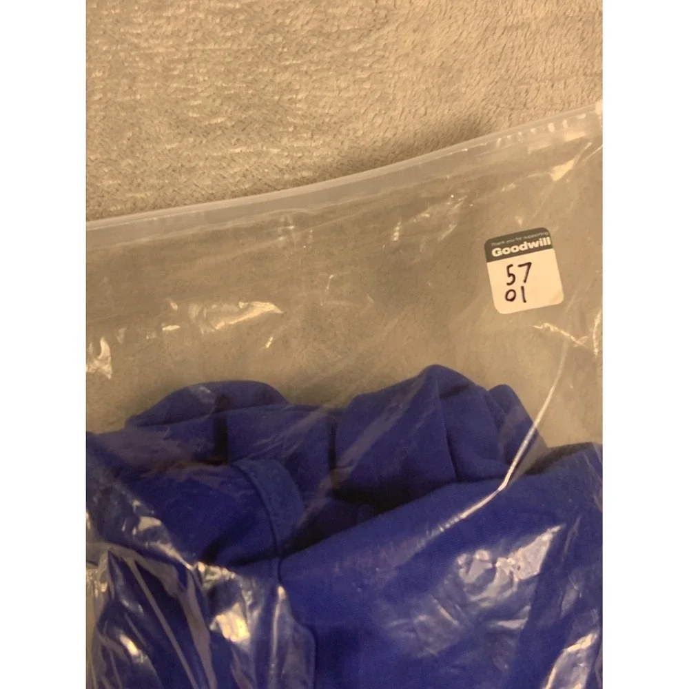 Polo Ralph Lauren Hoodie Mens XL Royal Blue Full Zip Pony Logo Sweatshirt